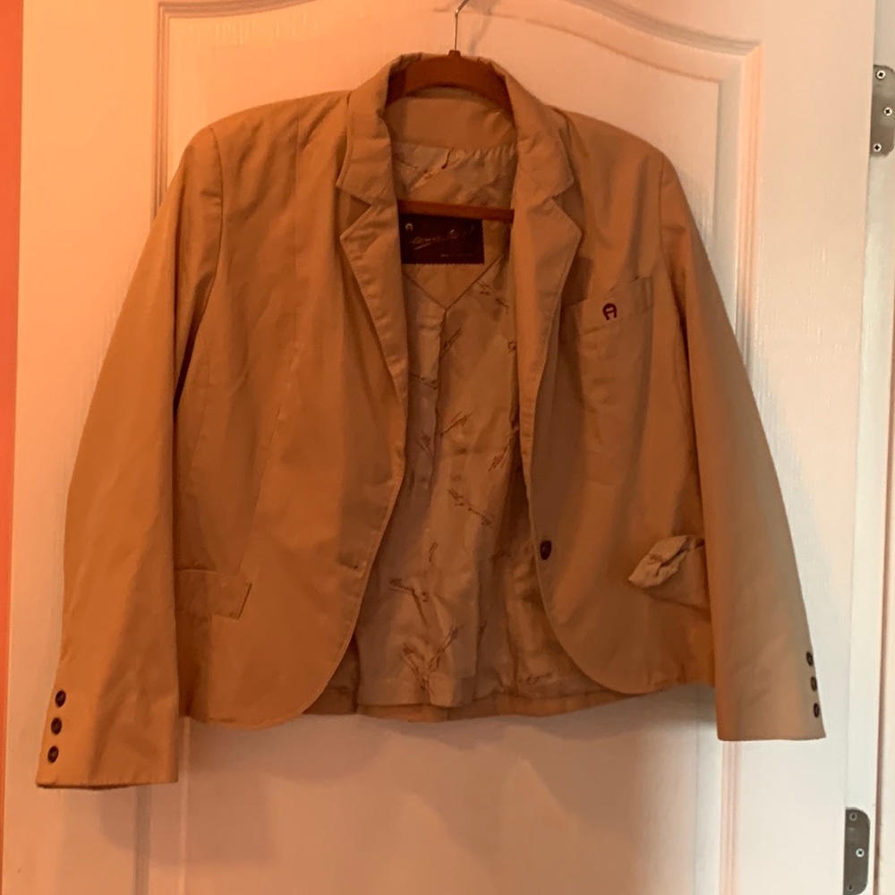 Tan blazer